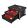 PACKOUT Koffer mit 2+1 Schubladen