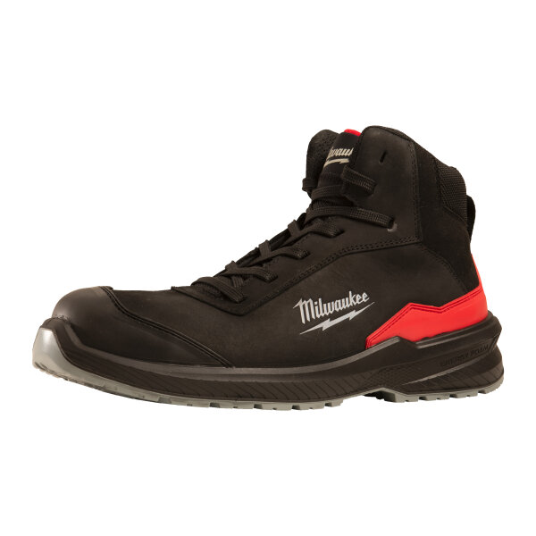 FLEXTREDS3S - FLEXTRED™  S3S Sicherheits-Schnürstiefel Leder schwarz Größe 45
