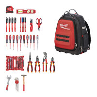 PACKOUT Elektriker Set - PACKOUT™ Elektriker Rucksack, 76-teilig