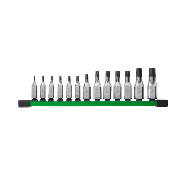 ¼″ und ⅜″ TX Bit-Steckschlüsseleinsatz Set, 13- teilig