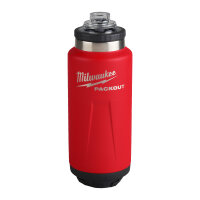 PACKOUT - PACKOUT™ Isolierflasche 1065 ml mit Schraubdeckel, rot