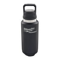 PACKOUT - PACKOUT™ Isolierflasche 1065 ml mit Schraubdeckel, schwarz