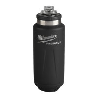 PACKOUT - PACKOUT™ Isolierflasche 1065 ml mit Schraubdeckel, schwarz