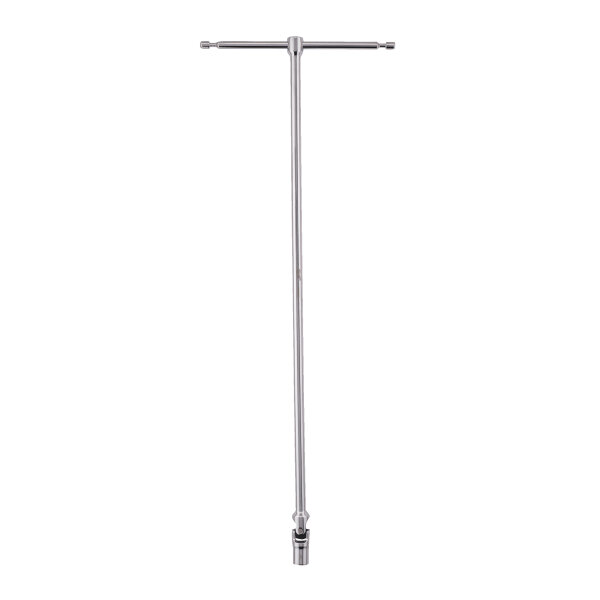 T-Gelenkschlüssel mit schwenkbarem Steckschlüssel 8 mm
