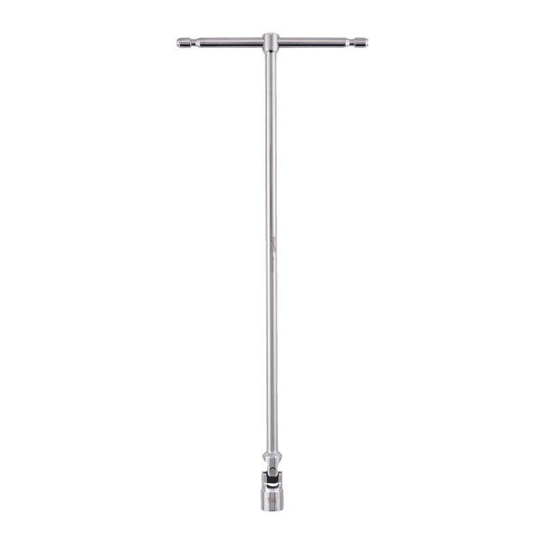 T-Gelenkschlüssel mit schwenkbarem Steckschlüssel 14 mm