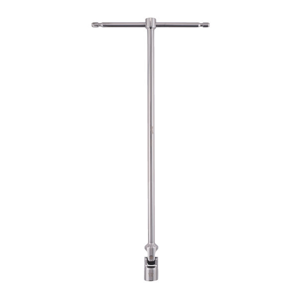 T-Gelenkschlüssel mit schwenkbarem Steckschlüssel 17 mm