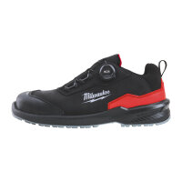 FLEXTREDS3S - FLEXTRED™  S3S Sicherheits-Halbschuh BOA Leder schwarz Größe 41