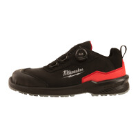 FLEXTREDS3S - FLEXTRED™  S3S Sicherheits-Halbschuh BOA Leder schwarz Größe 47